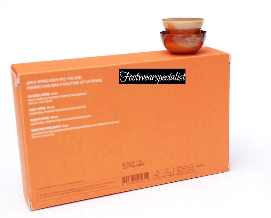 NIB SULWHASOO PERFECTING DAILY ROUTINE MINI/TRAVEL KIT SET 4PCS, Exp 2027