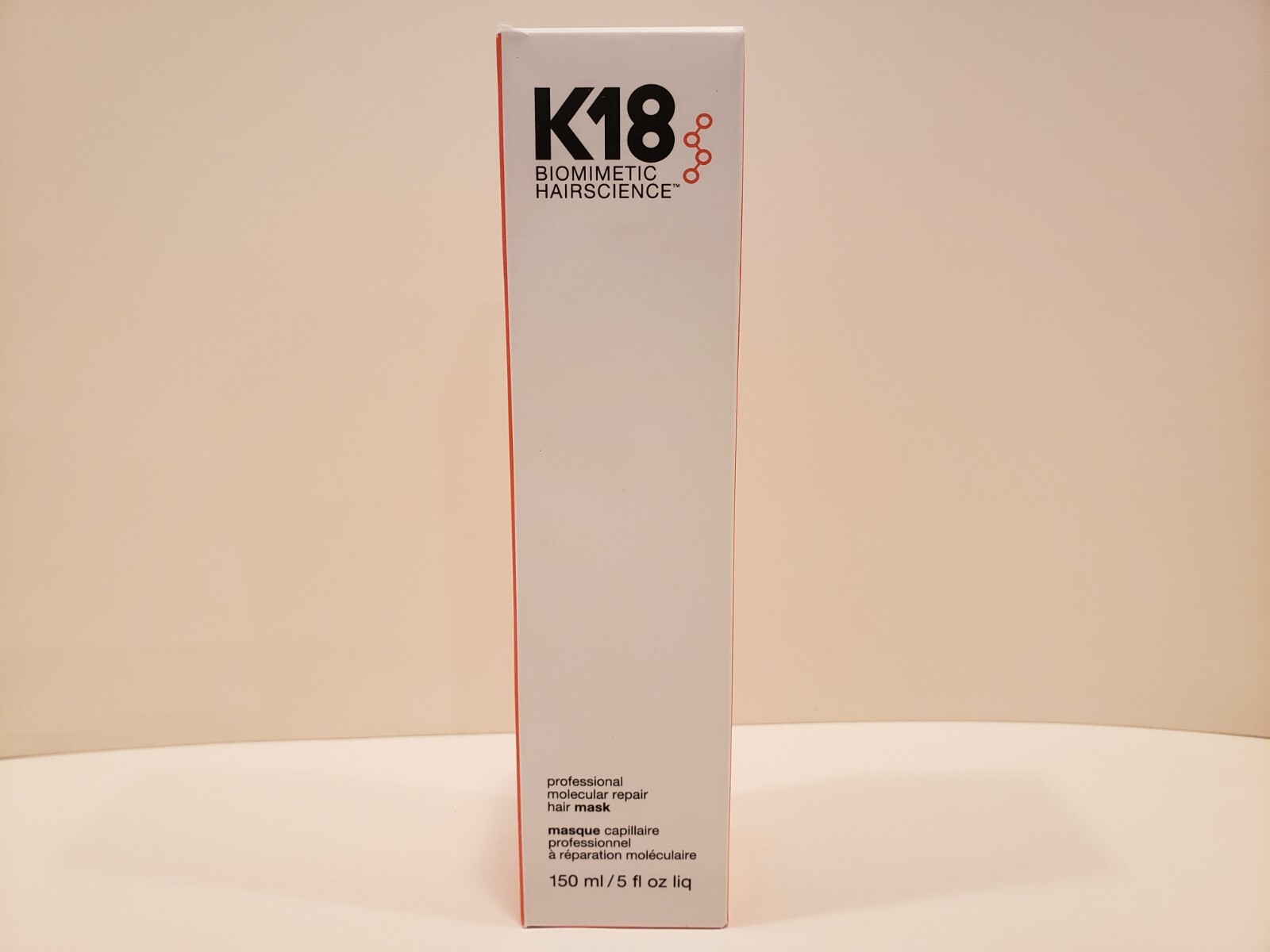 Biomimetic Hairscience~K18 Professional Molecular Repair Hair Mask~5 FL.oz~NIB