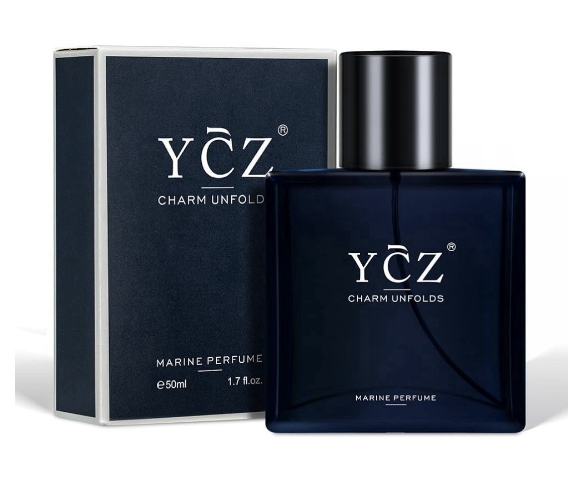 YCZ Charm Unfolds Marine Cologne/Perfume for Men – 1.7 fl oz (50ml) Natural