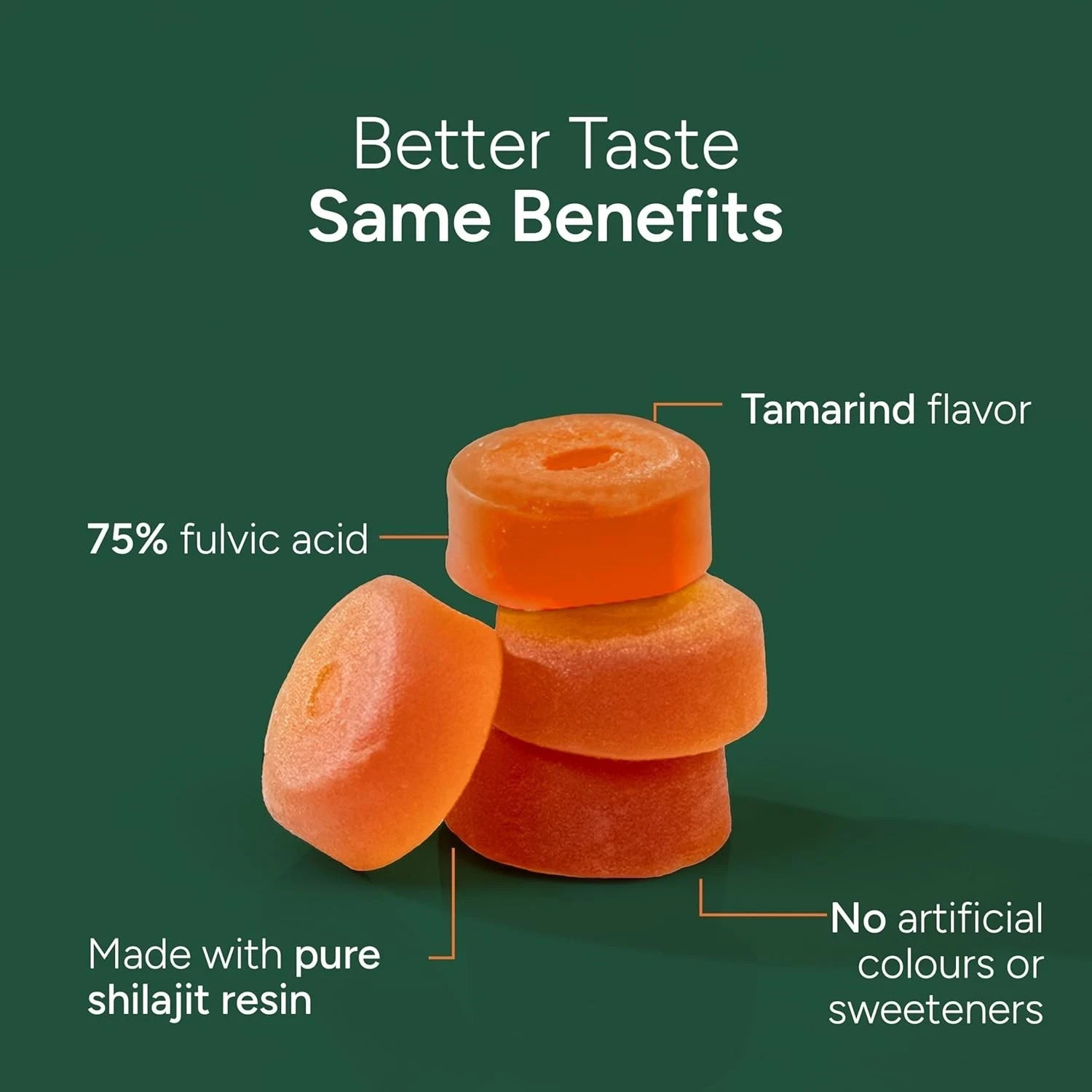 Root Labs Alpha Gummies | 4000 mg Pure Himalayan Shilajit | 60 Gummies