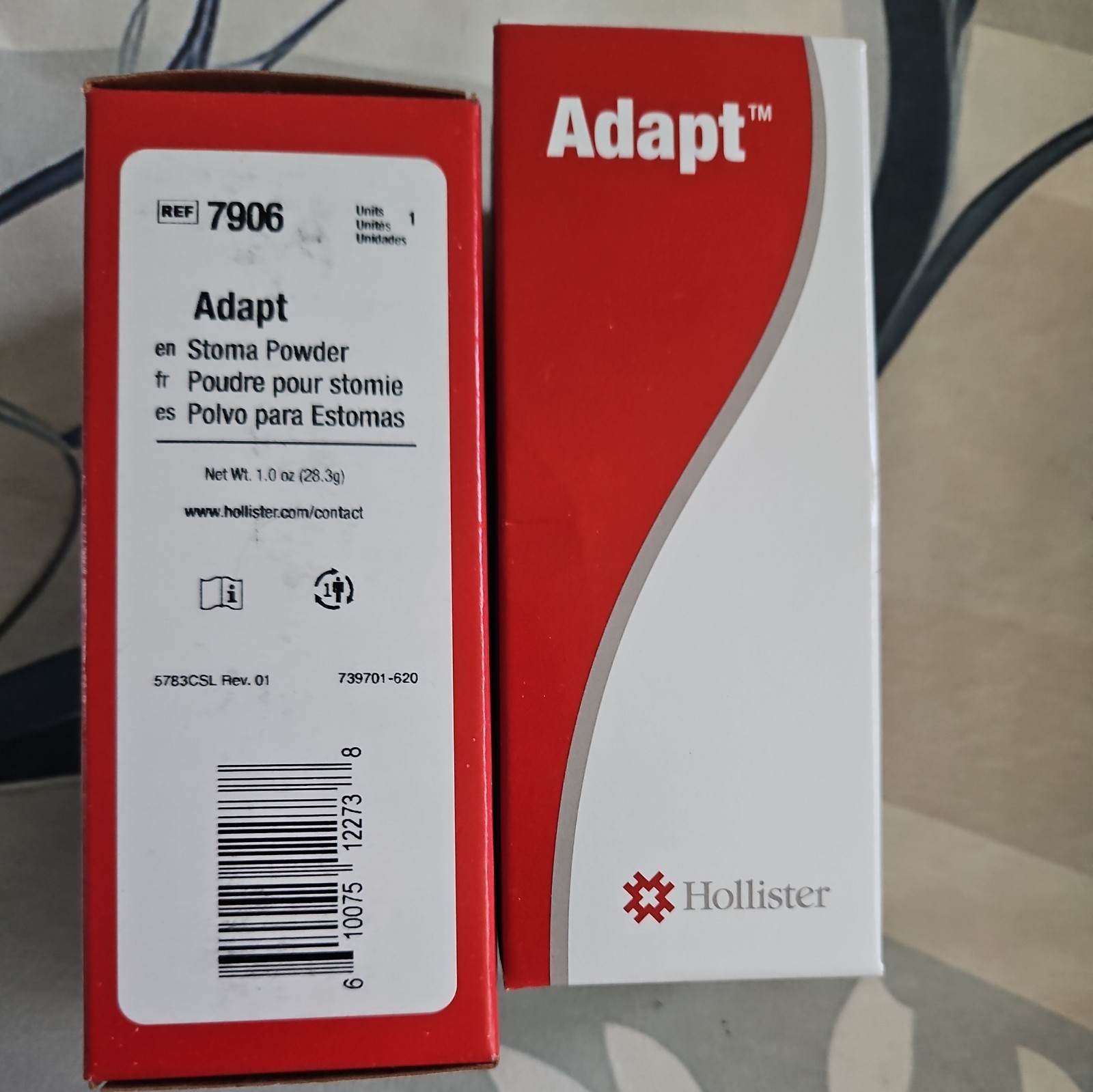 2 new boxes of Hollister 7906 Adapt Stoma Powder