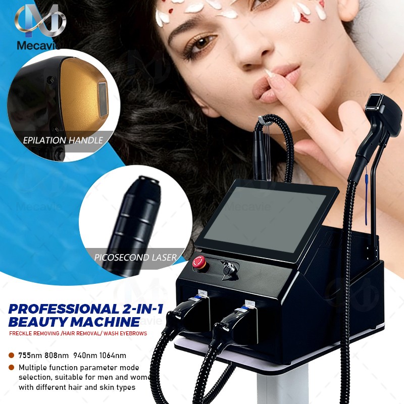 High Power Diode Laser Hair Removal Machine Ice Titanium Full Body Hair Remover