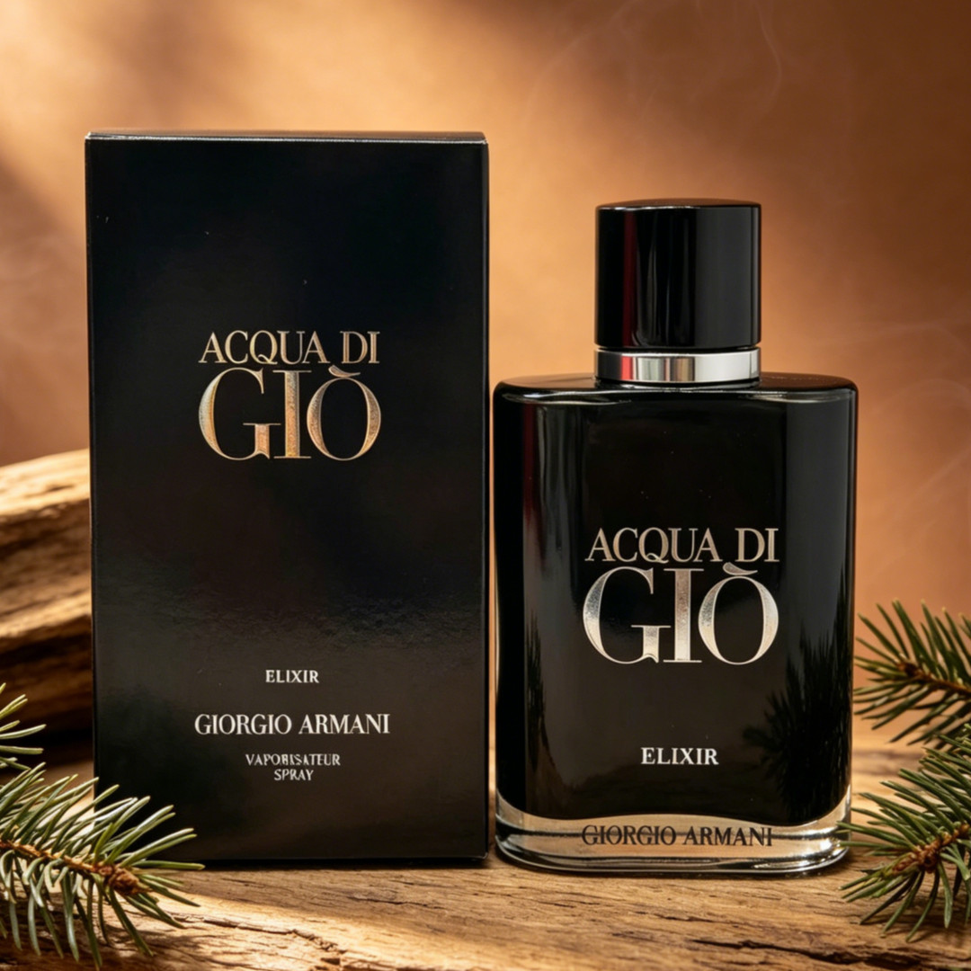 Acqua Di Gio ELIXIR by Giorgio Armani 3.4 oz /100ml PARFUM Spray for Men NEW