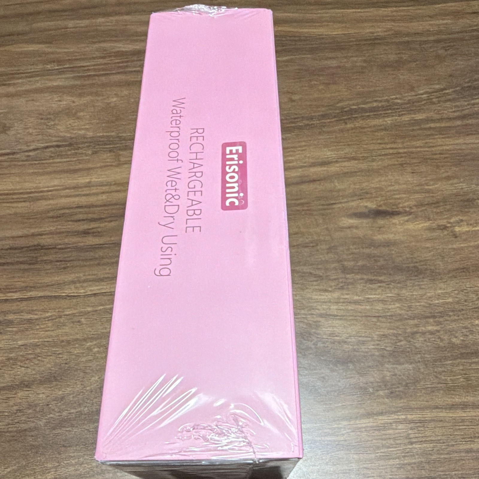 Erisonic Dual-Head Shaver for Women, Pink, Rechargeable USB, Wet/Dry Waterproof