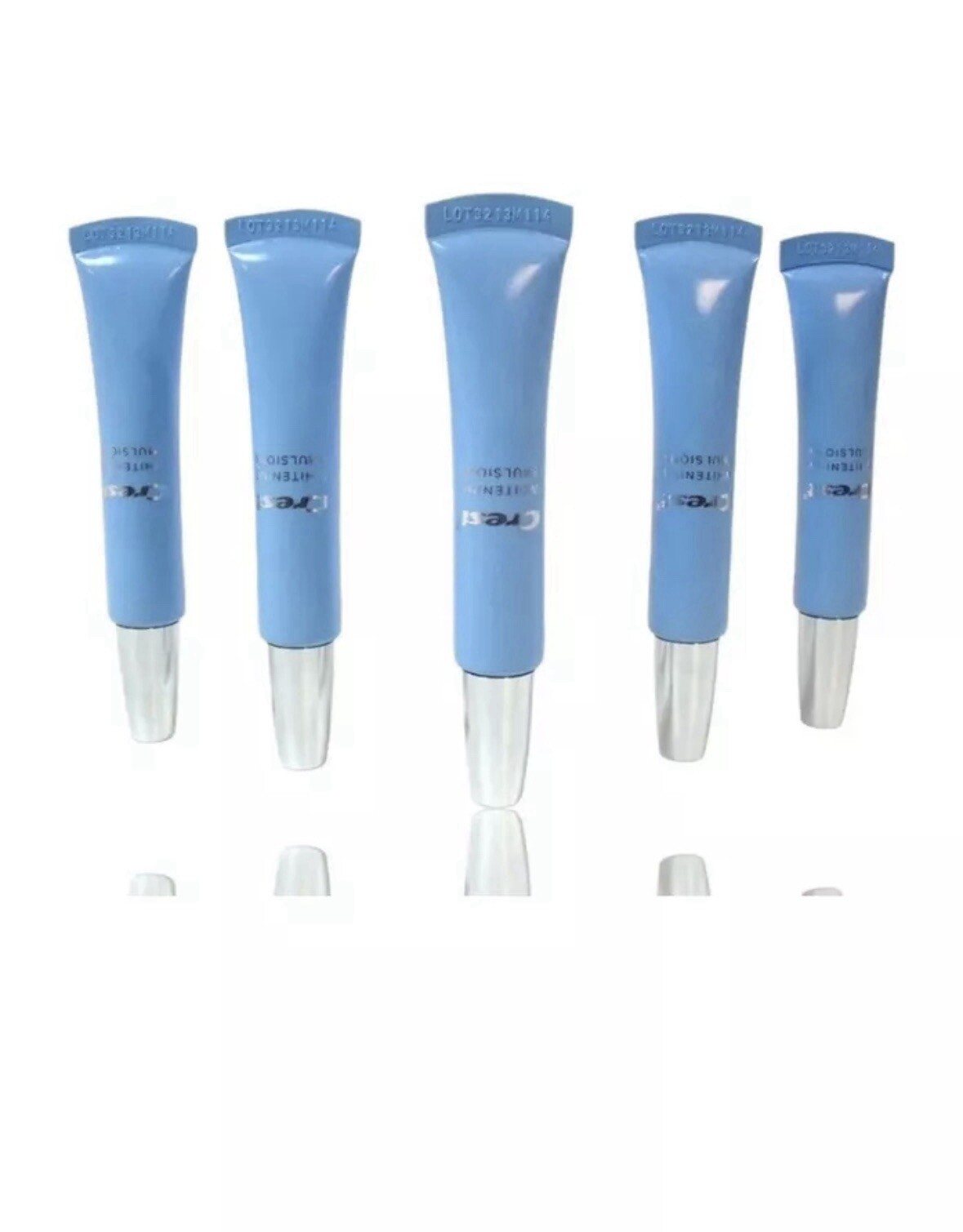 (Lot of 5) Crest Whitening Emulsions Pen, Leave-On Teeth 0.35oz New Exp: 12/2025