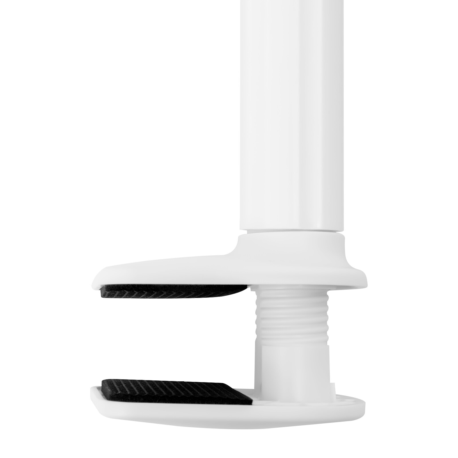 360 Degree Rotating Hair Dryer Stand Adjustable Stand Holder Hands-Free White