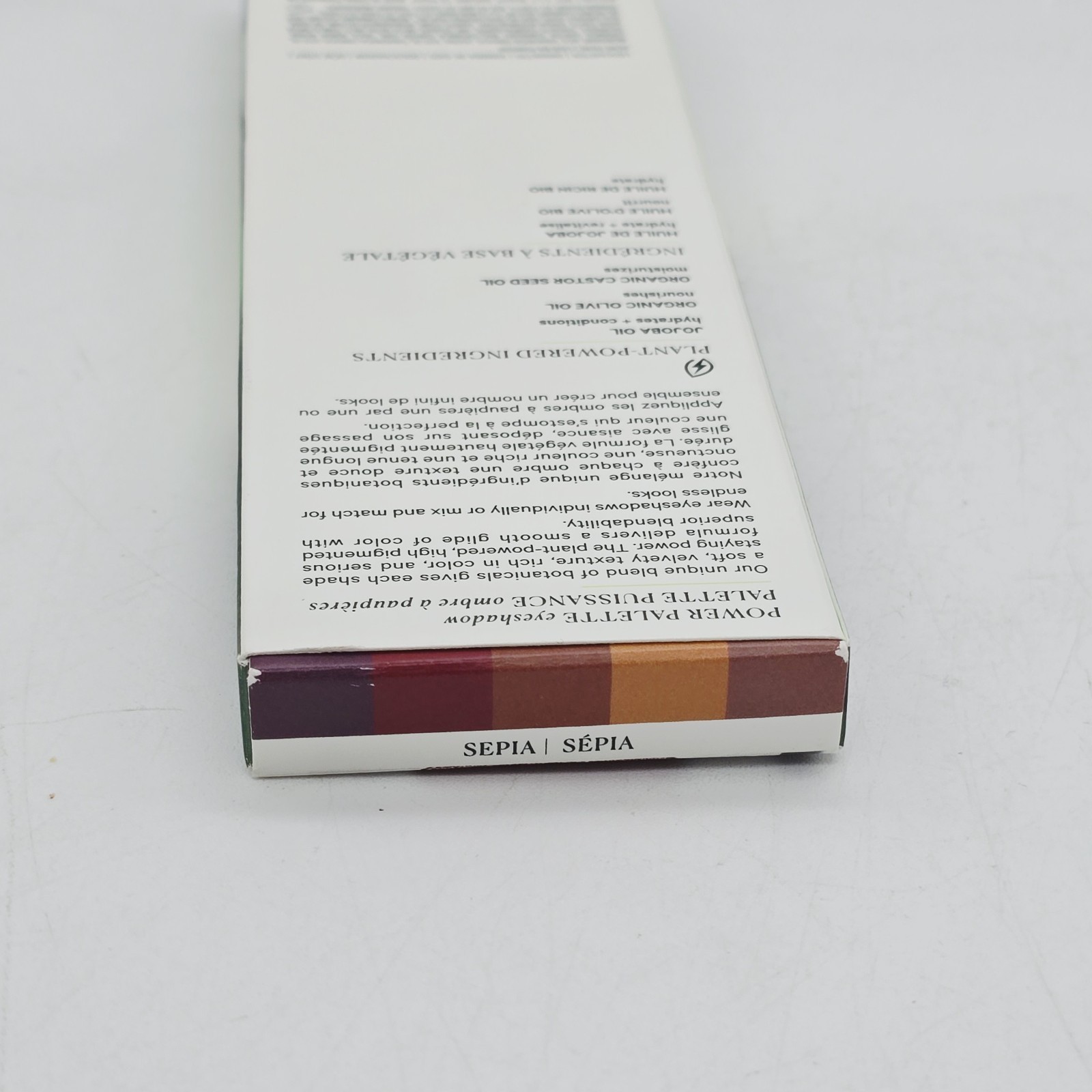 Well People Power Palette Eyeshadow, 5 Colors, Vegan Sepia