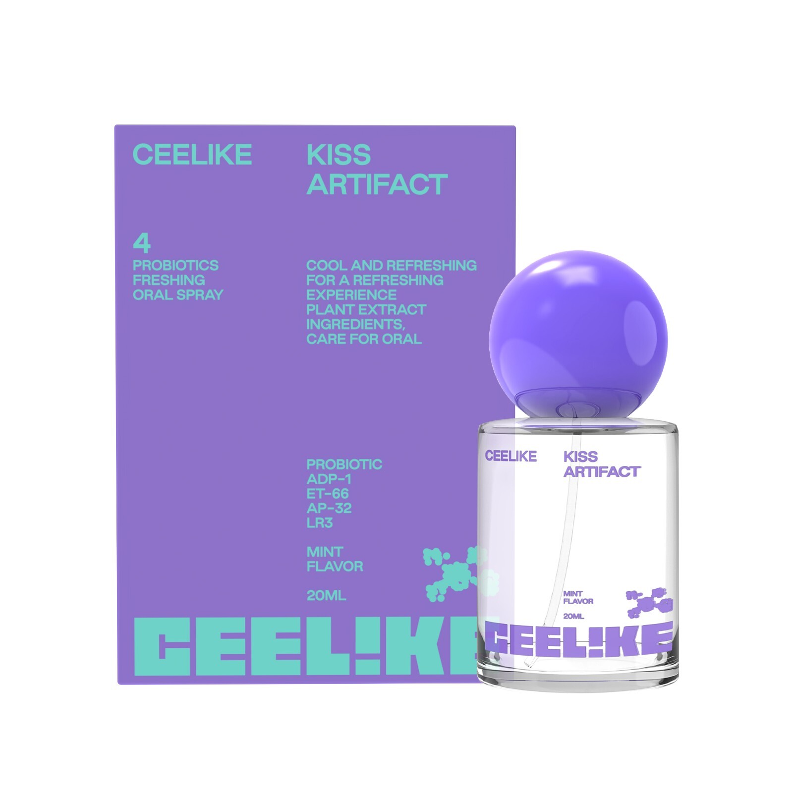 CEELIKE Probiotic Mouth Spray – Fresh Breath & Oral Health Formula – 20ml