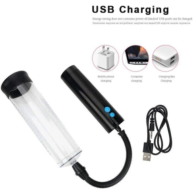 Penis Pump Power Vacuum Adult for Men ED Enhancement Erectile Penis Enlarger