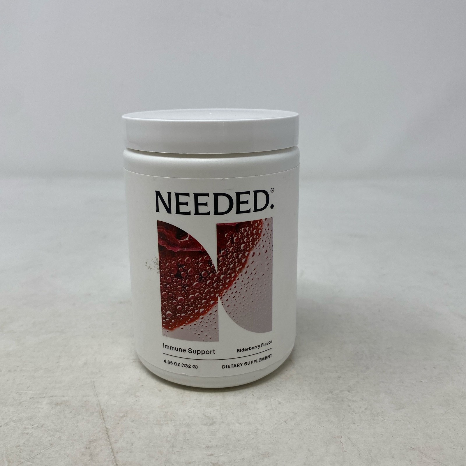 Needed Immune Support Powder Elderberry 4.66 oz (132g)