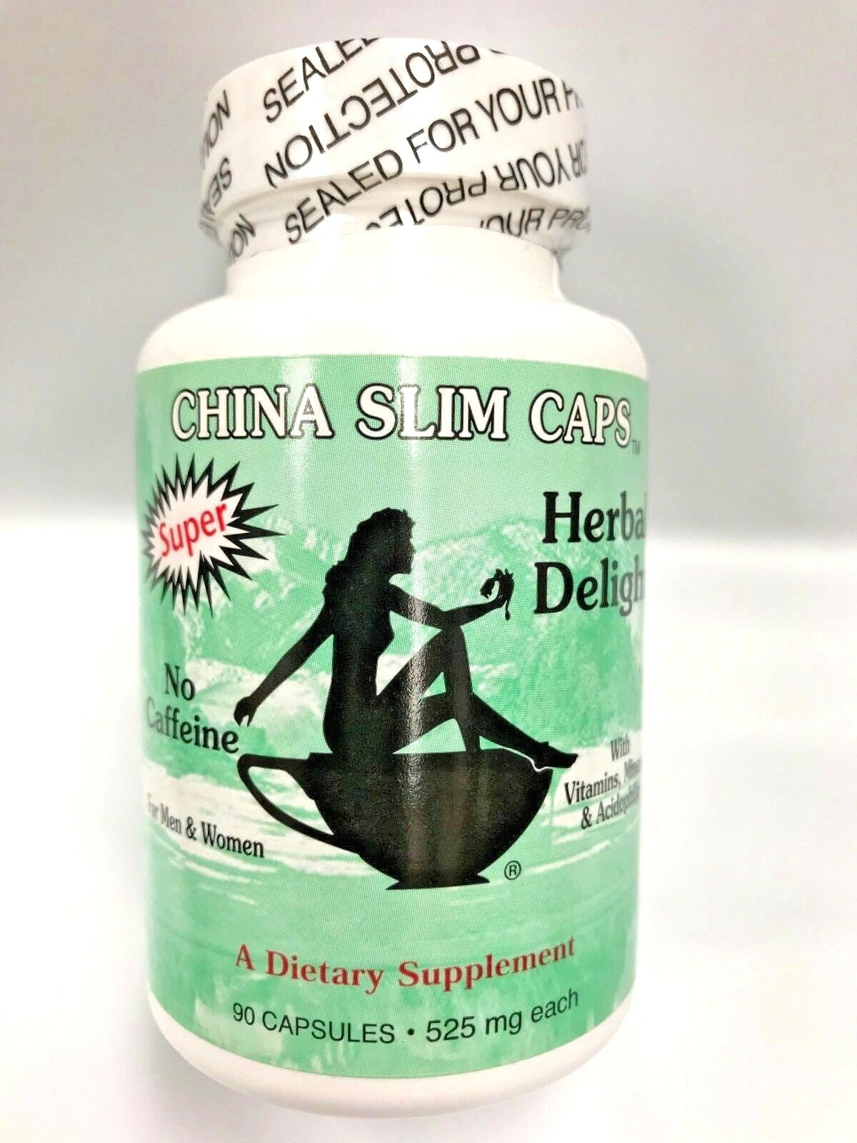 China Slim Caps 90 capsules/ 525 mg – Herbal Delight