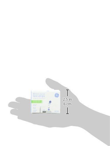 GE100 Blood Glucose Test Strips, Gold Electrode, 50 Count, 05/2024 Lot of 6 NEW