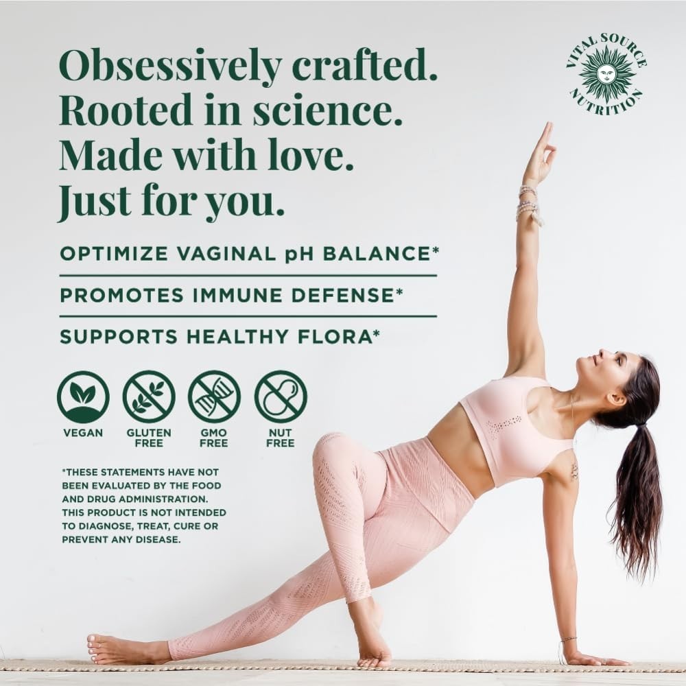 3 X – Vital Source Nutrition Premium Feminine Balance Gummies 60 Each Pineapple
