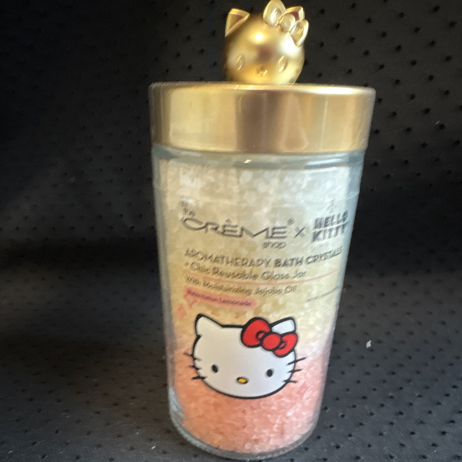 The Crème Shop x Hello Kitty Bath Salts, Watermelon Lemonade, 37 oz Cruelty-Free