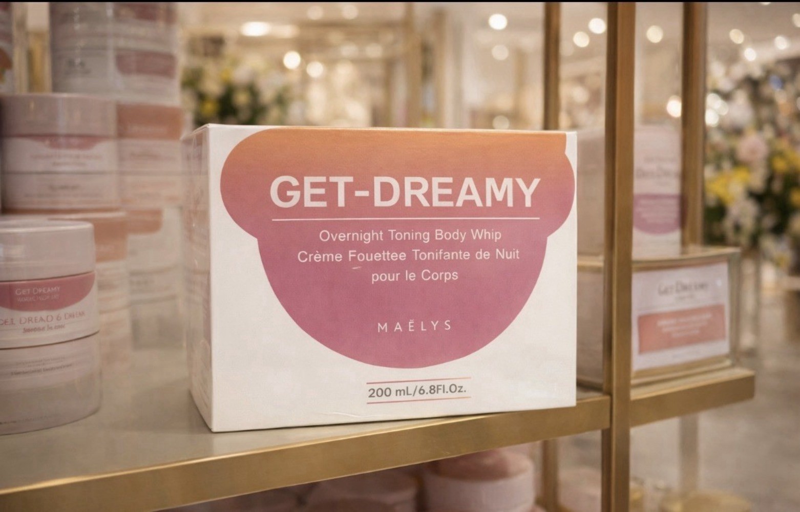 MAELYS GET-DREAMY Overnight Body & Whip 6.8oz/200ml Brand New Comes with Box-