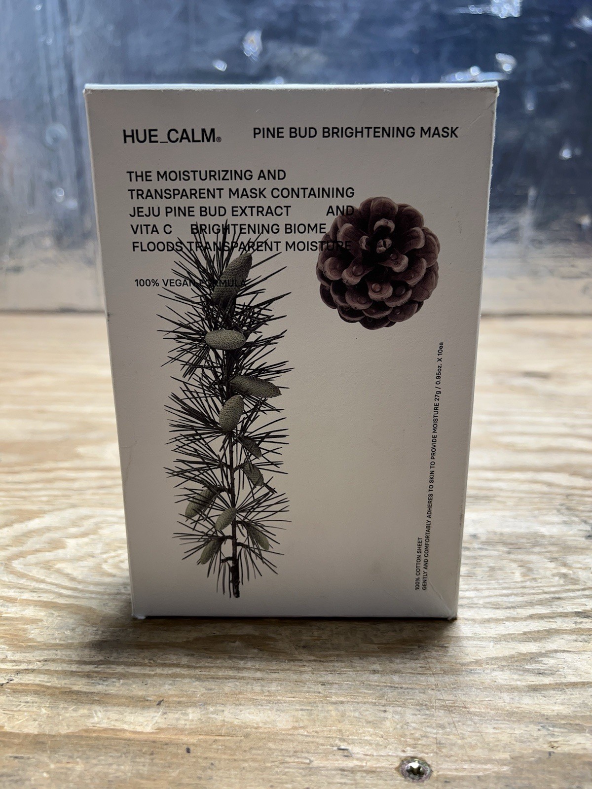 Hue_Calm Bud Brightening Mask | Vegan, Korean Skincare 10pc Exp.12/2025