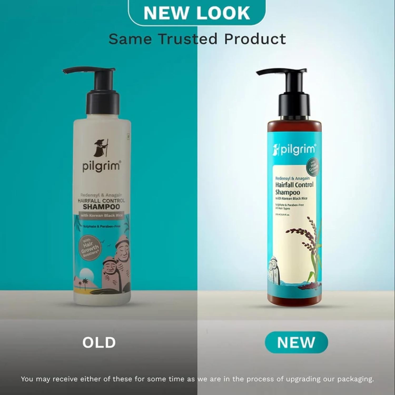 Gentle Hair Fall Control Shampoo with Korean Black Rice & Active Ingredients