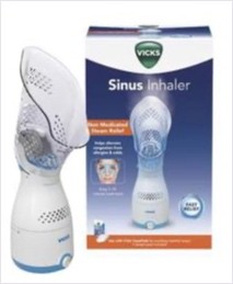 Vicks Personal Steam Inhaler with Variable Steam Control & Soft Mask – 22.56oz