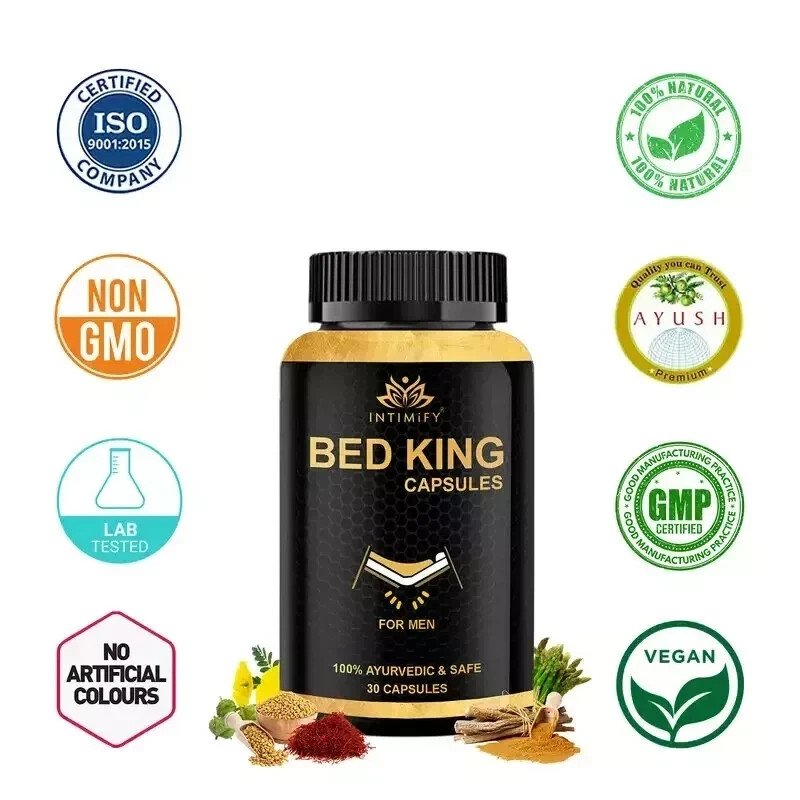 NEW . 30 Powerful Capsules . Works In 10 Minutes. 100% Money Back Guaranteed