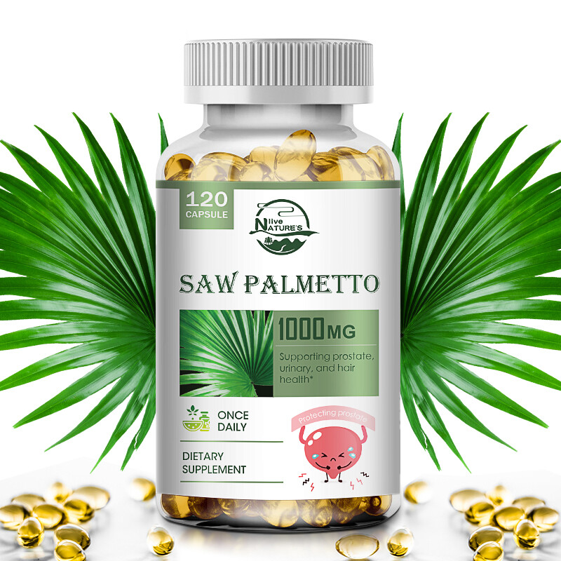 Prostate Support – Saw Palmetto – Reduce Frequent Urination, Stamina Supplement