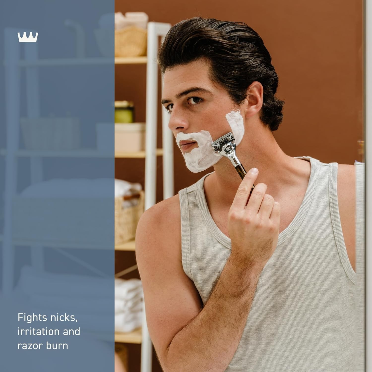 Barber-Grade Sensitive Shaving Cream 6 Fl Oz – Long-lasting & Paraben Free