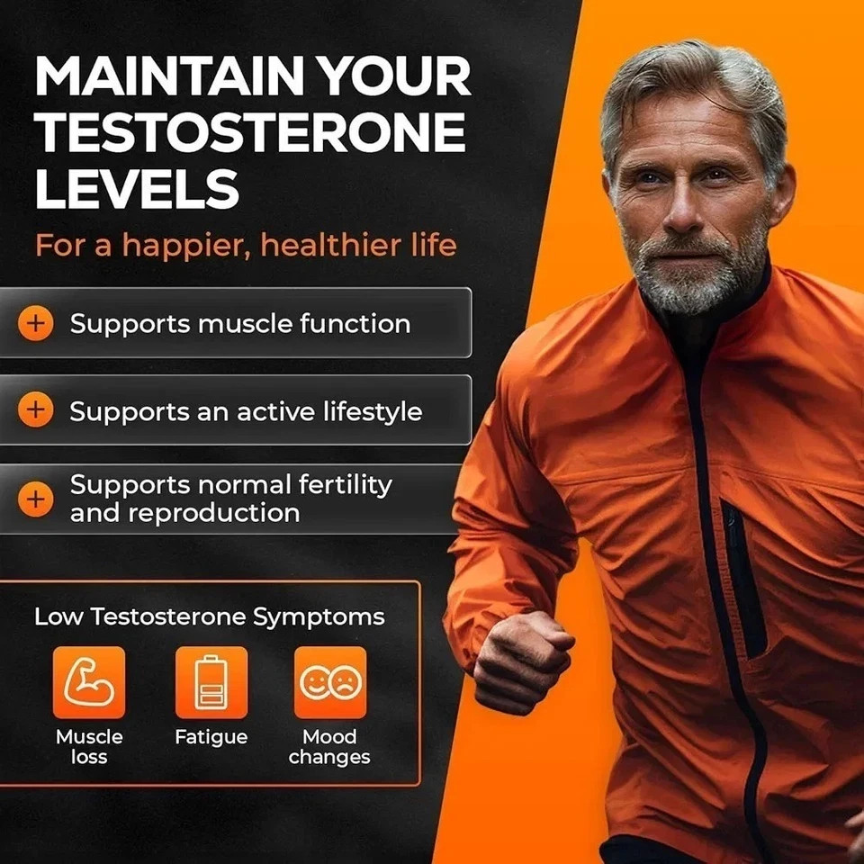 TOTAL TESTO MAXX CAPS – Testosterone Booster, Energy, Muscle Strength and Growth
