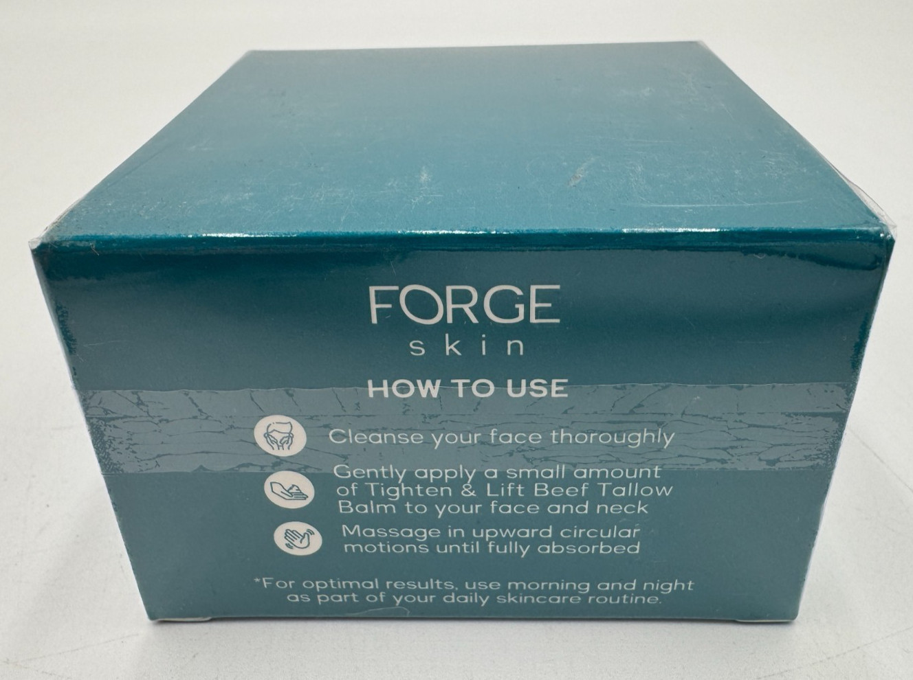 Forge Skin Tighten & Lift Beef Tallow Face & Neck Balm 1.7 oz – SEALED