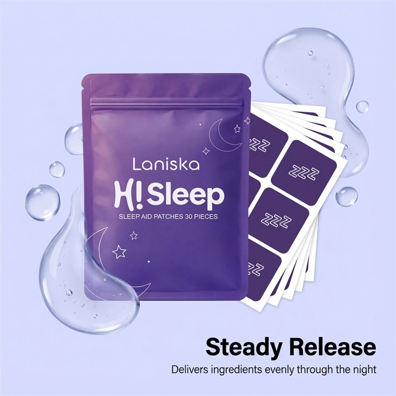 Laniska Original Sleep Patches for Adults Extra Strength Easy-to-Apply Sleep