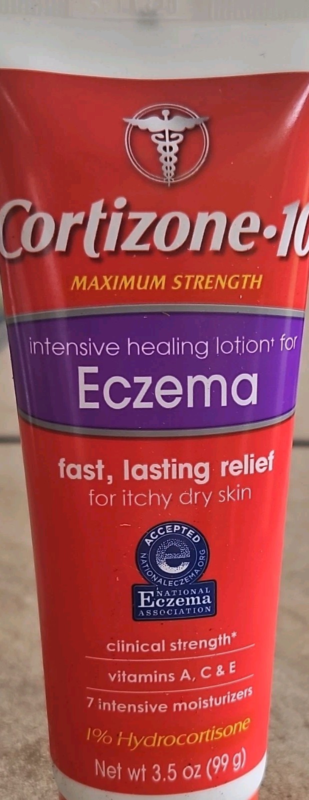 Cortizone-10 Maximum Strength Eczema Lotion Hydrocortisone 1% 3.5 oz