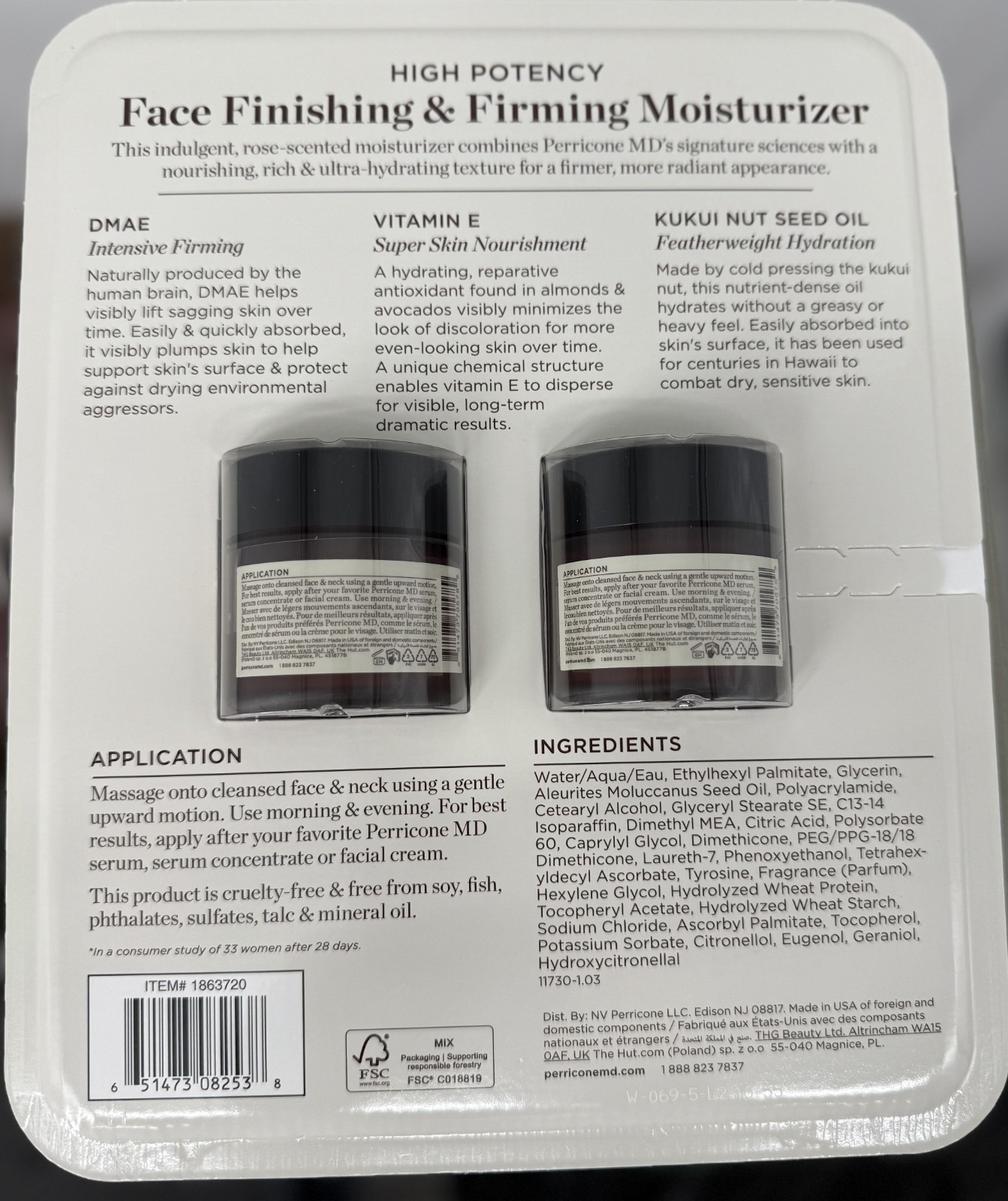 Perricone MD High Potency Face Finishing & Firming Moisturizer – 2 Pack 2 oz ea.