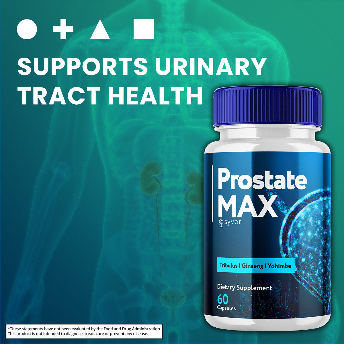 Prostate Max Formula Supplement Natural Vitamin for Health & Wellness 300 Caps