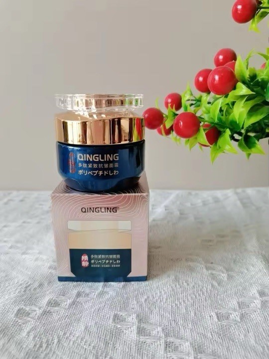 Qingling Anti Aging Crema Para Arrugas, Wrinkle Removal Brighting Clear Skin