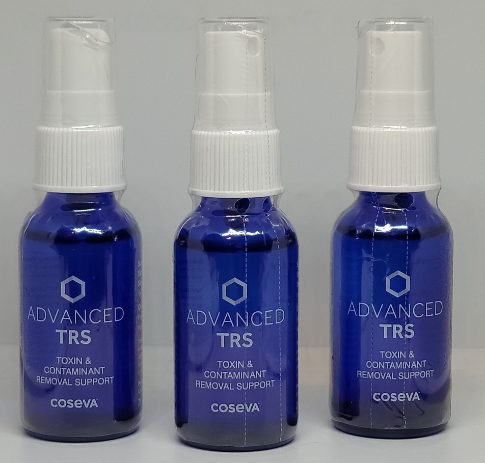 (3 Pack) Coseva Advanced TRS Toxin & Contaminant Removal System 28ml New Sealed