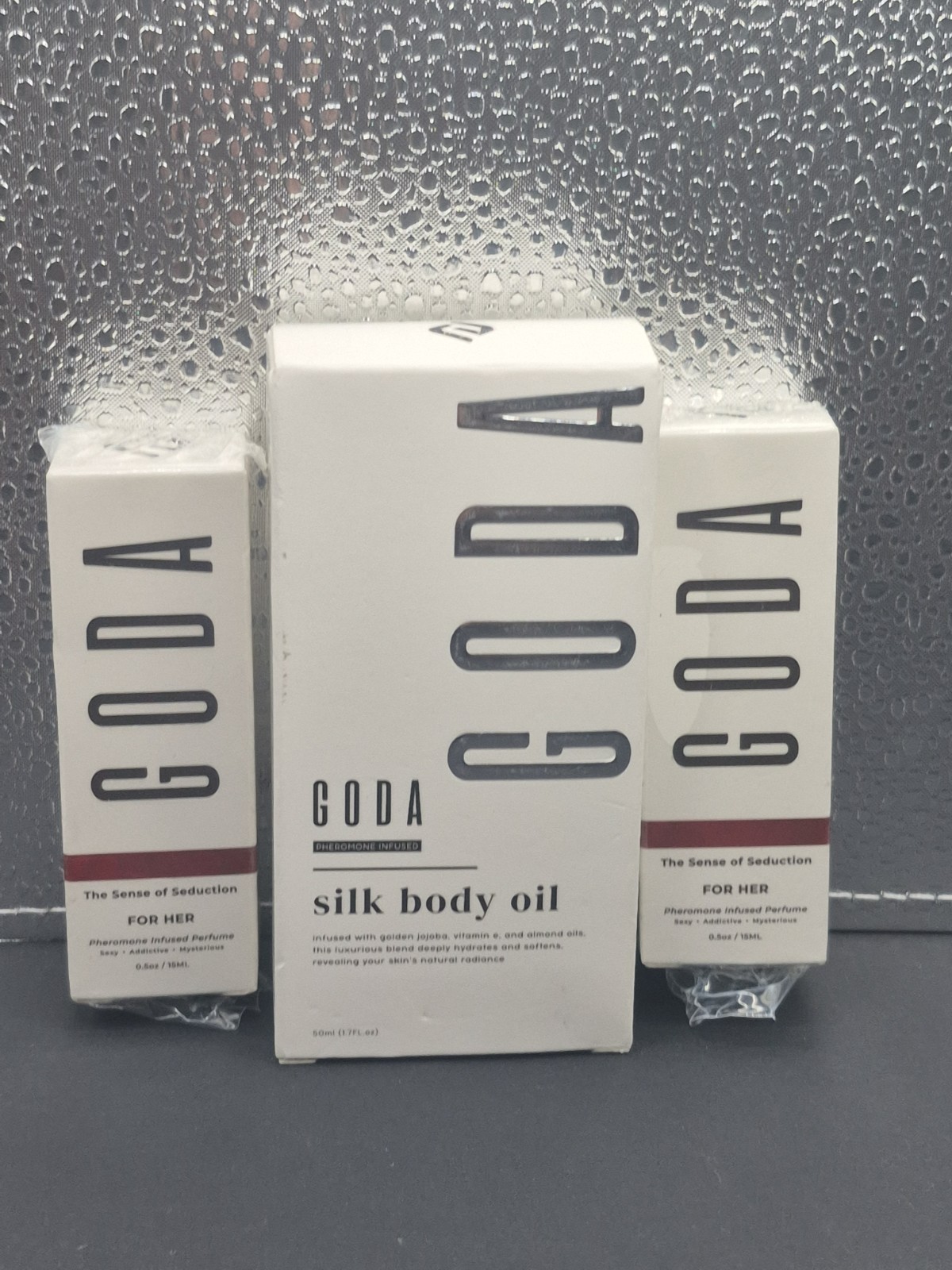 GODA Silk Body Oil, and 2 FOR HER Bundle Pack