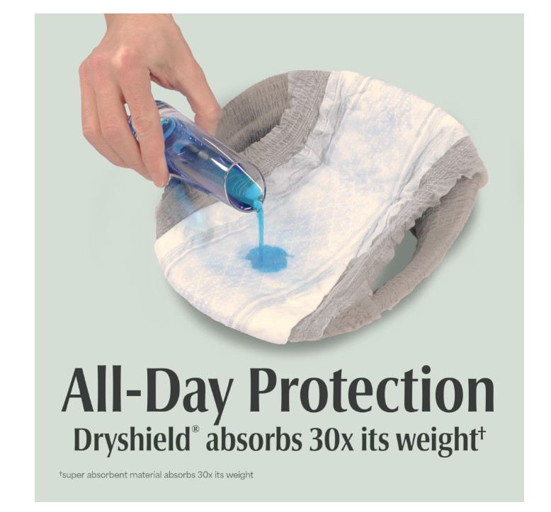Depend Fresh Protection Men Incontinence Underwear XL 68 Ct Adult Diapers