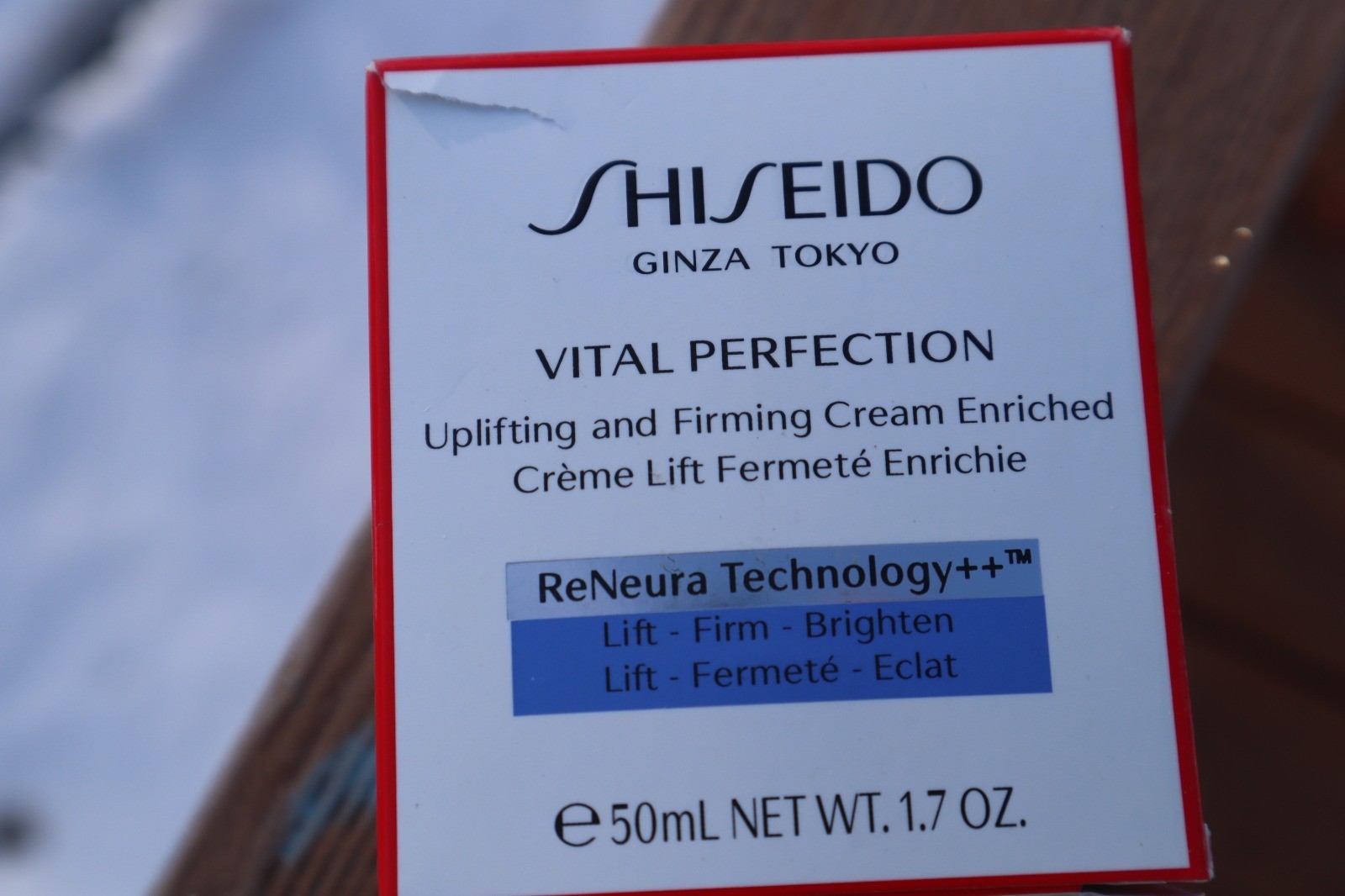 Shiseido Vital Perfection Uplifting And Firming Day Cream SPF 30 1.7oz – 50ml
