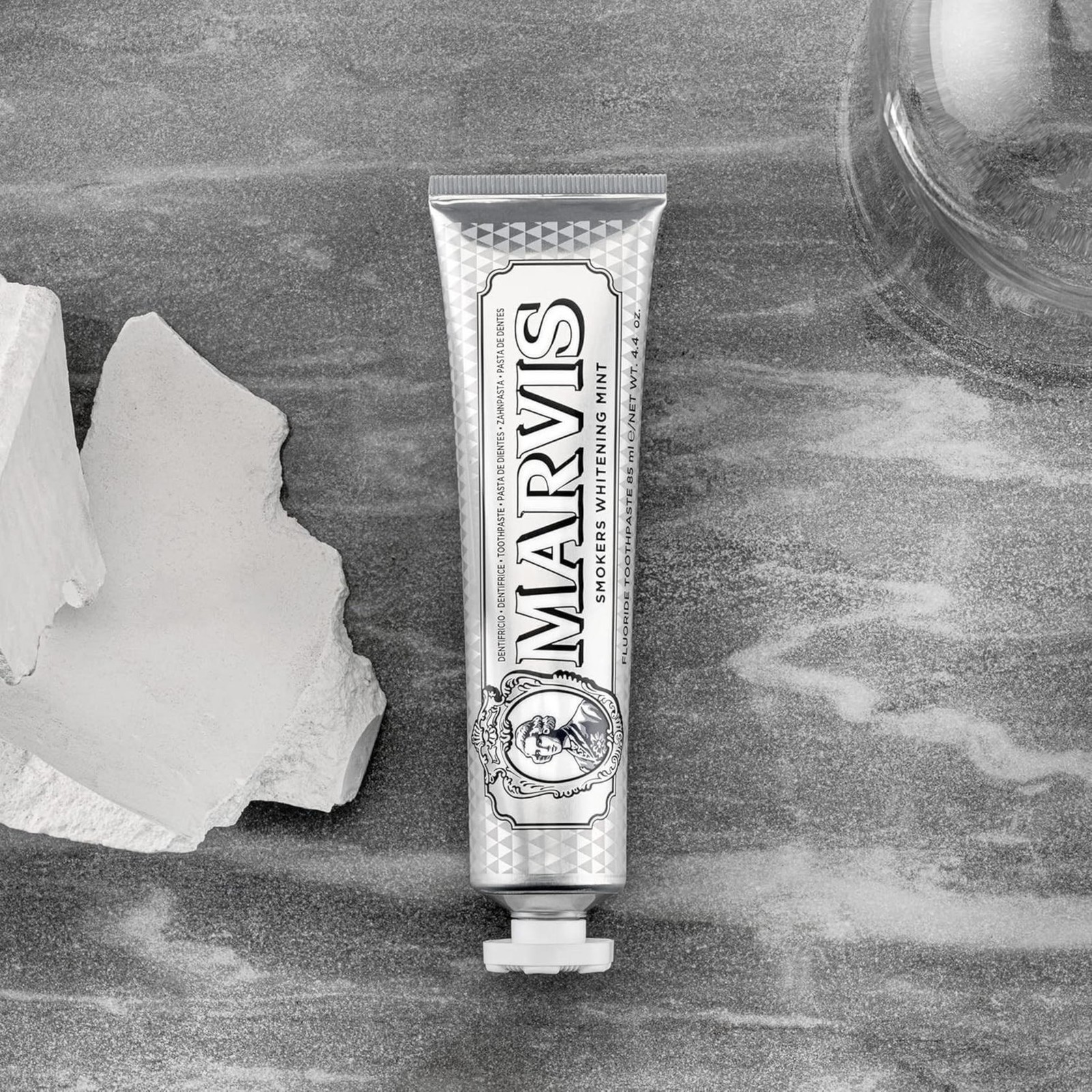 Marvis Toothpaste Whitening Mint, Licorice Sinuous Lily Vegan Cruelty-Free 85 ml