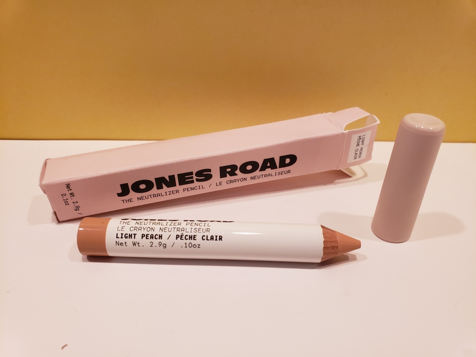 Jones Road ~ The Neutralizer Pencil ~ Light Peach ~ 0.1 oz ~ NIB