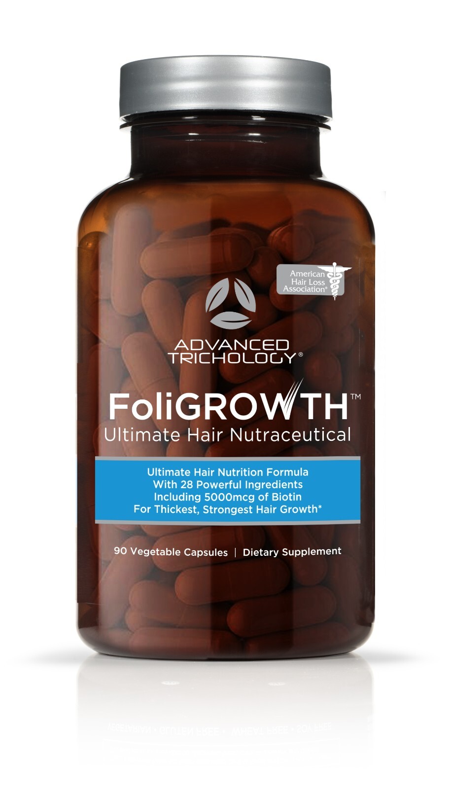 FoliGROWTH Hair Growth Supplement for Thicker Fuller Hair