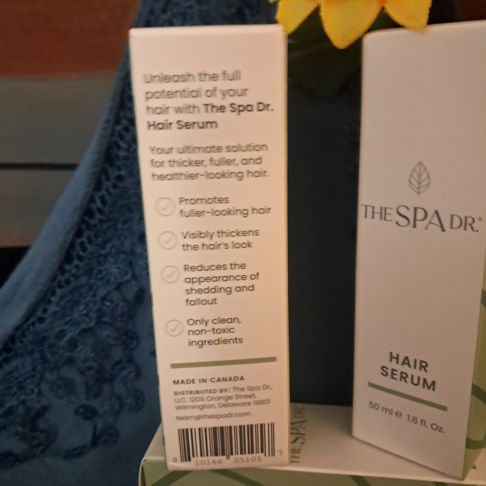 The Spa Dr. Hair Serum Non-Toxic Thickening Serum, 1.6 fl oz Unisex Adult