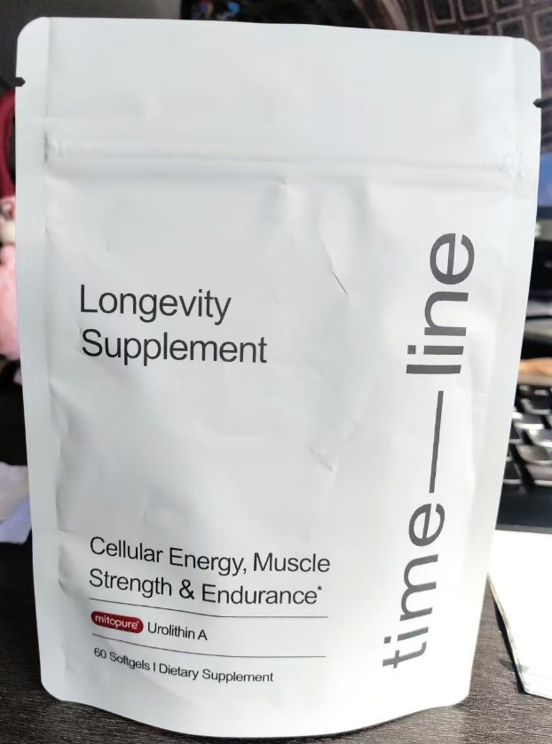 Time-Line Longevity Supplement Mitopure Urolithin A 60 Softgels Exp 7/2027 New!