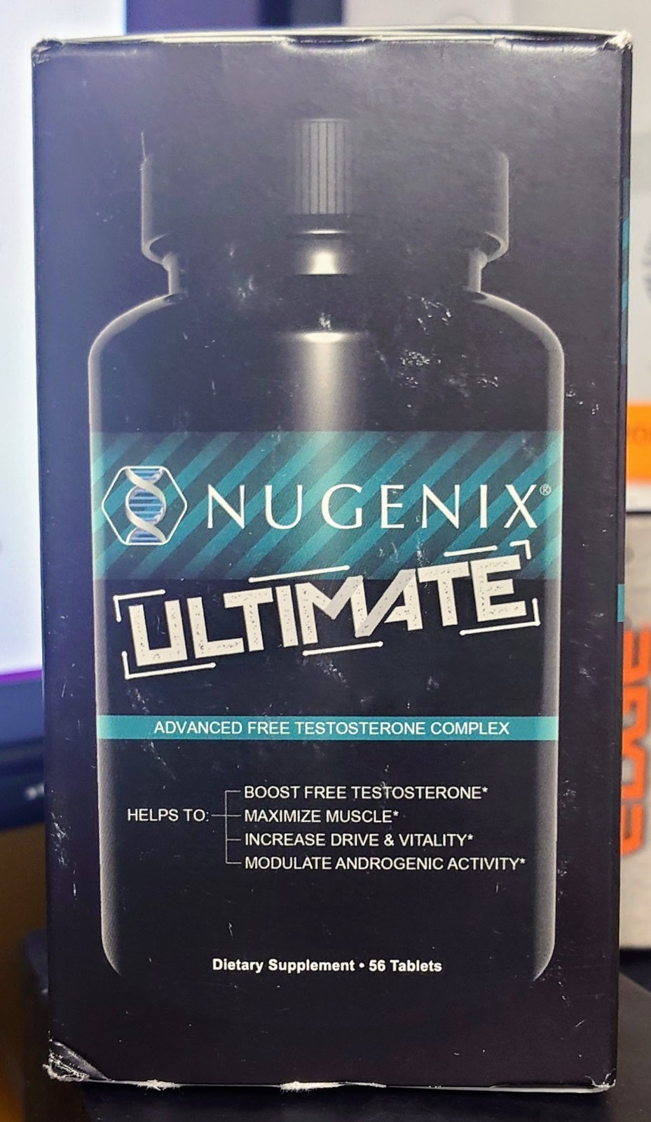Nugenix Ultimate Free Testosterone Booster Supplement – 56 Ct- EXP: 11/2026