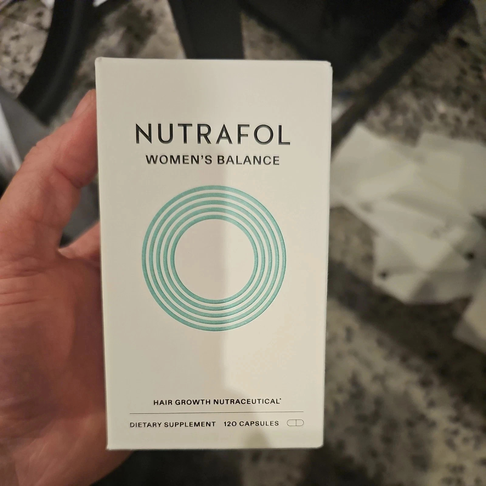 Nutrafol Women’s Balance Hair Growth Supplement 120 Count Unsealed Exp 8/27