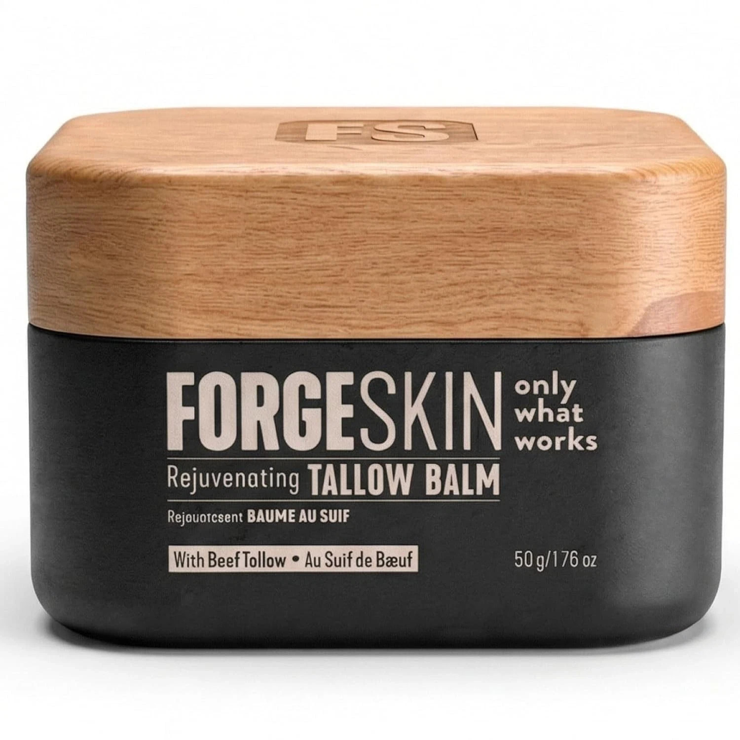FORGE SKIN® Wrinkle Defense Beef Tallow Balm for Men [TALLOW-BASED] Moisturiz