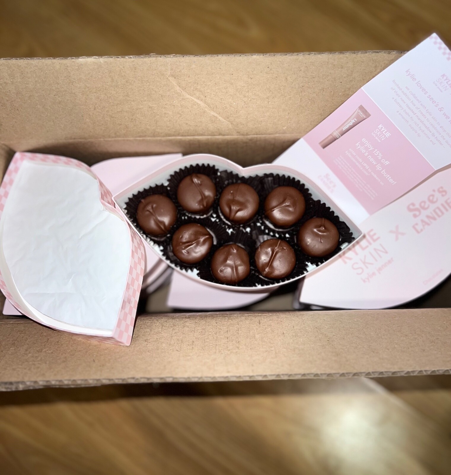 Kylie Skin x See’s Candies Limited Edition Valentine’s Day Lip Box – 5.6oz