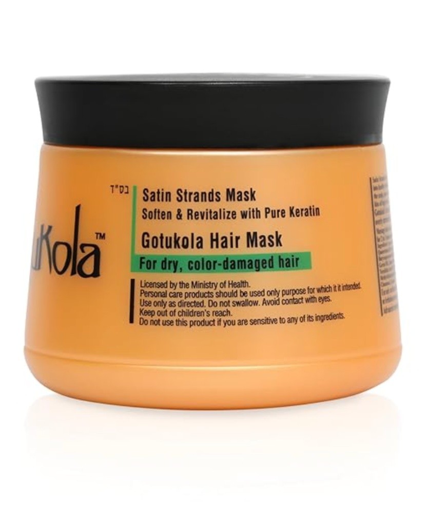 Gotukola Keratin Hair Mask for Dry Damaged Hair – Deep Conditioner Treatment