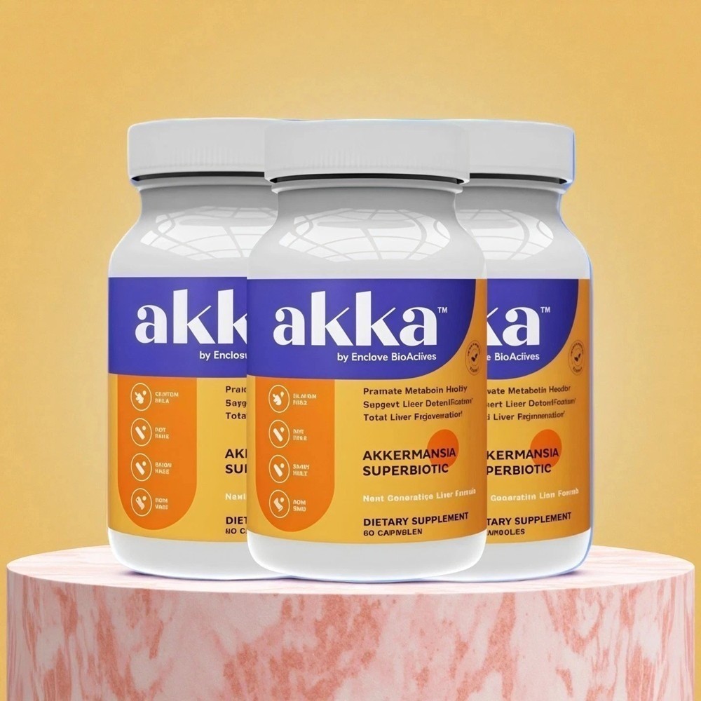 AKKA Premium Liver Cleanse Detox & Repair Superbiotic,Milk Thistle,Gut Health