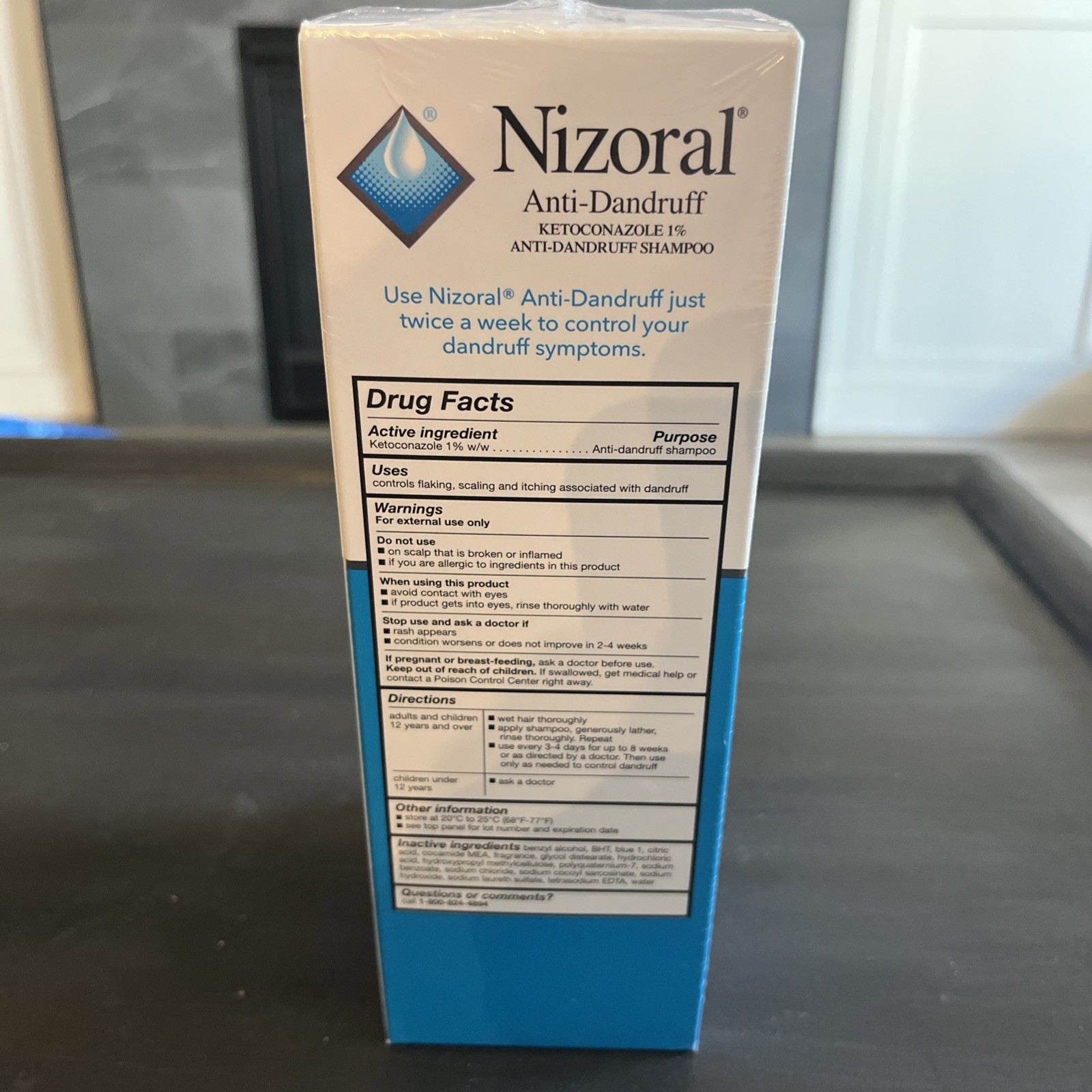 NEW – 2 Pack Nizoral Value Size Anti-Dandruff Shampoo, 28oz Total – exp. 03/2027