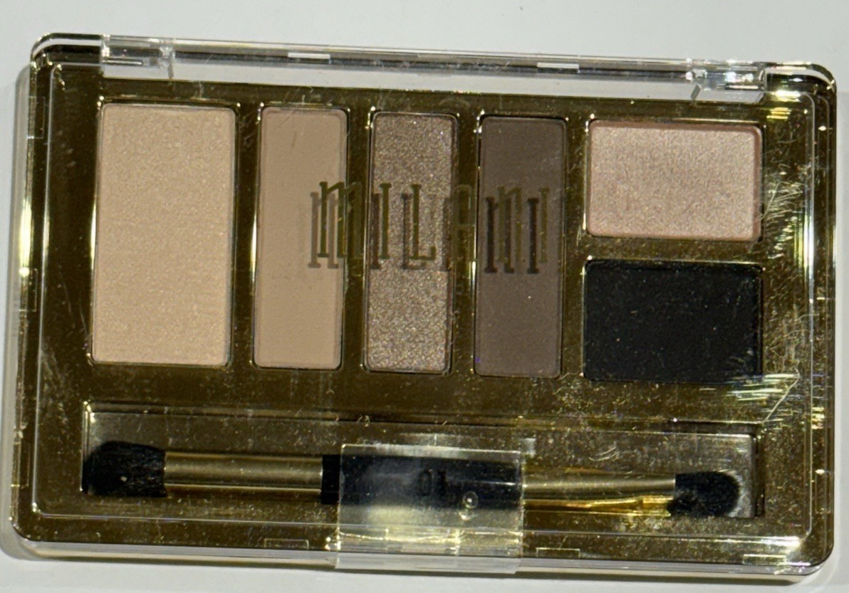 Milani Everyday Eyes Eye Shadow Palette, 01 Must Have Naturals, New
