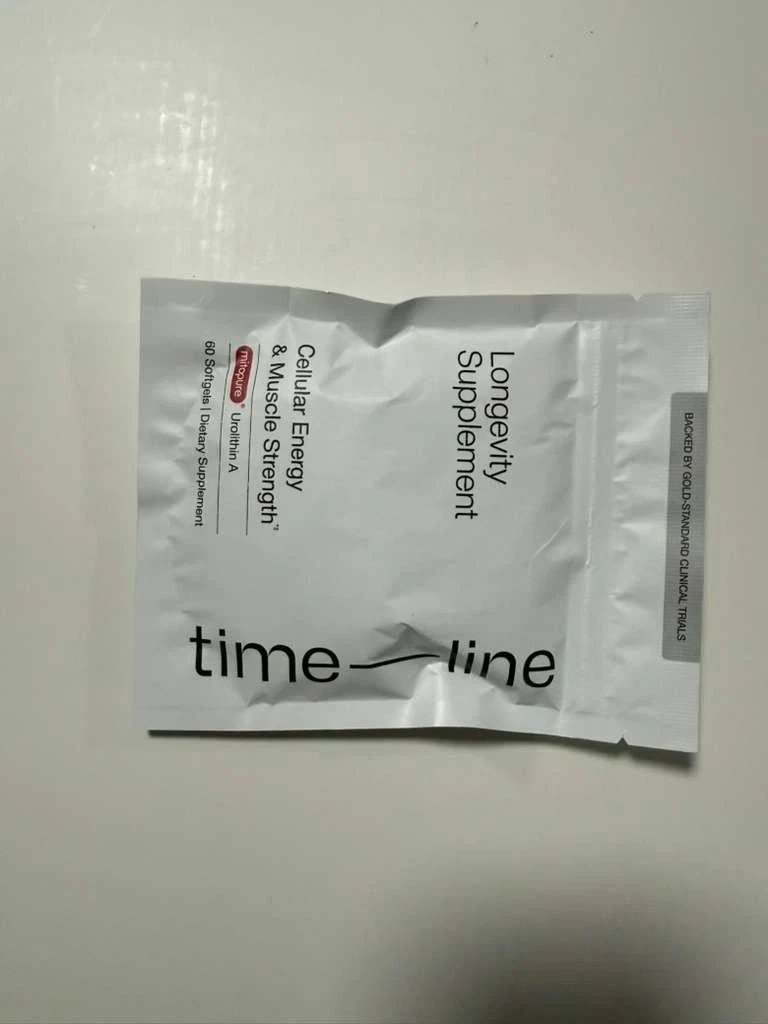 Timeline Mitopure 60 Softgels Urolithin A Longevity Cellular Health Support